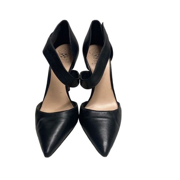 VINCE CAMUTO Women’s‎ Charlotte Black Heels Size 8.5M or 38.5 - Picture 1 of 12